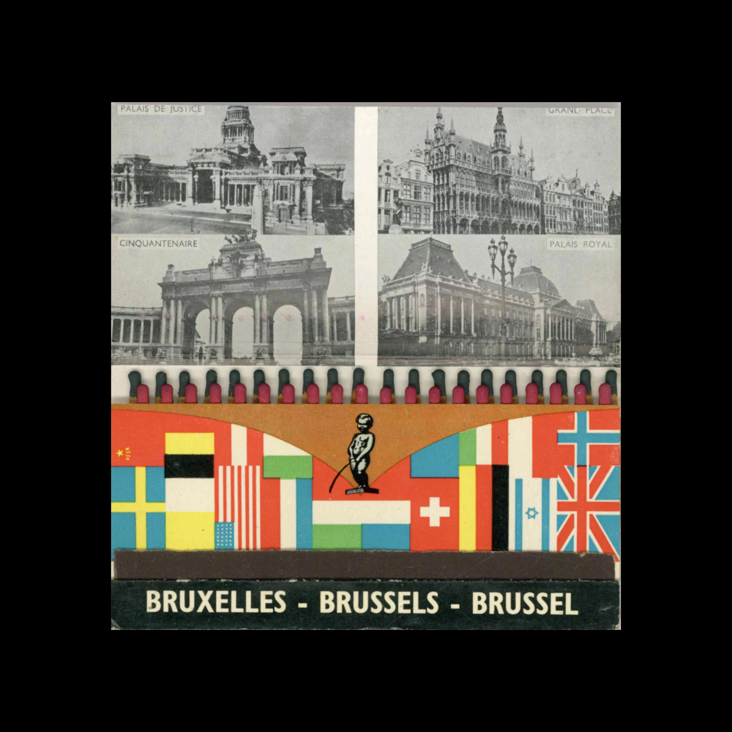Brussels Matchbox, c.1960s