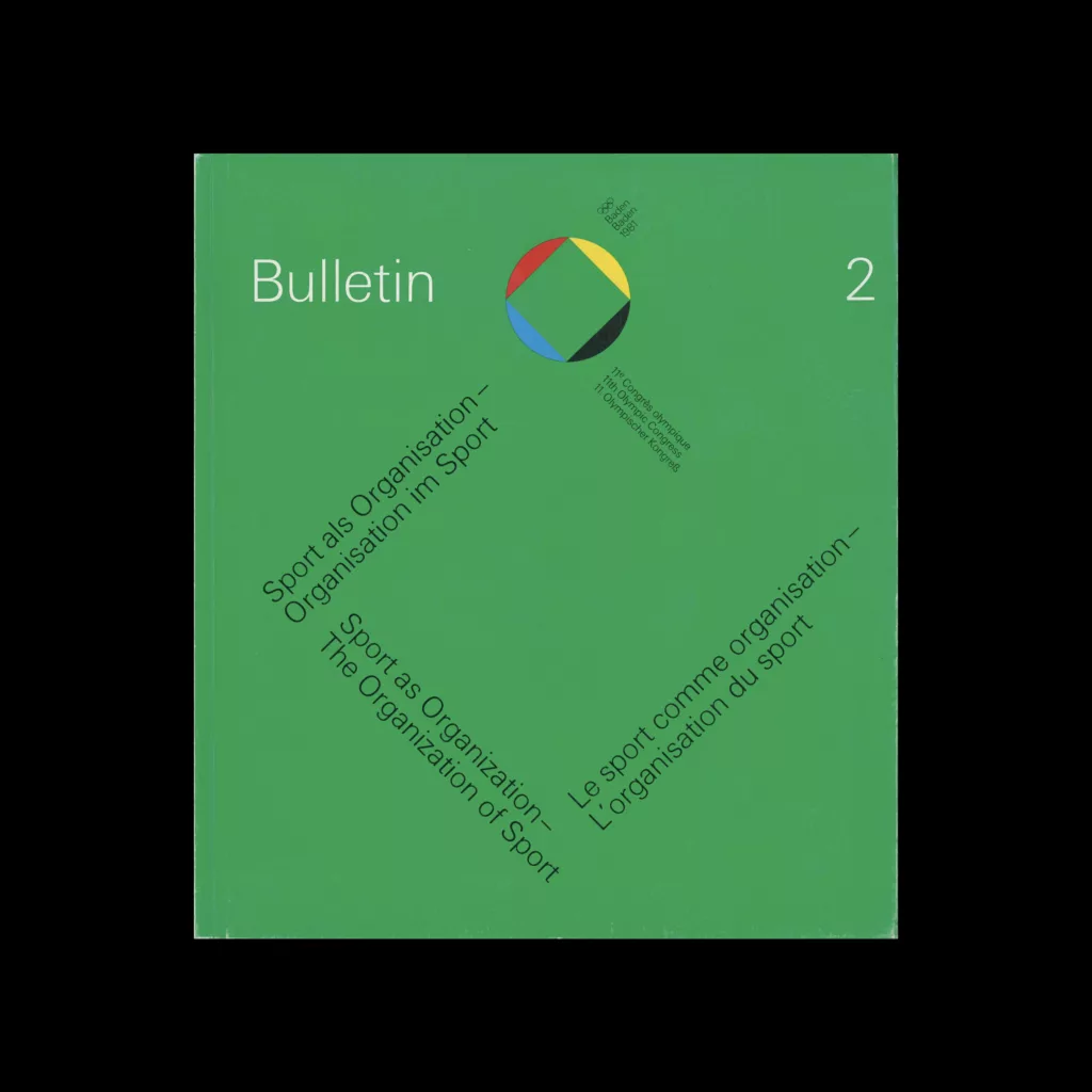 Bulletin 2, 11th Olympic Congress, Sport as Organisation, 1981