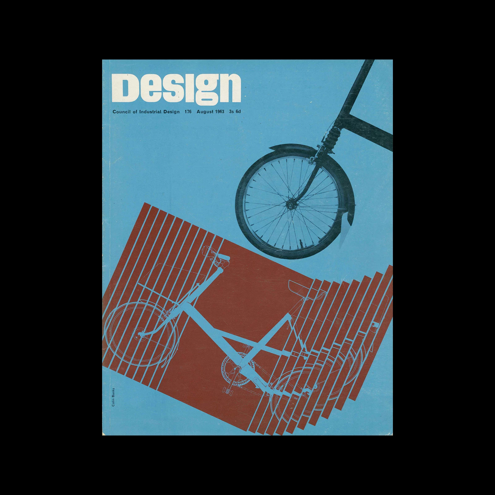 Design, Council of Industrial Design, 176, August 1963. Cover design by Colin Banks
