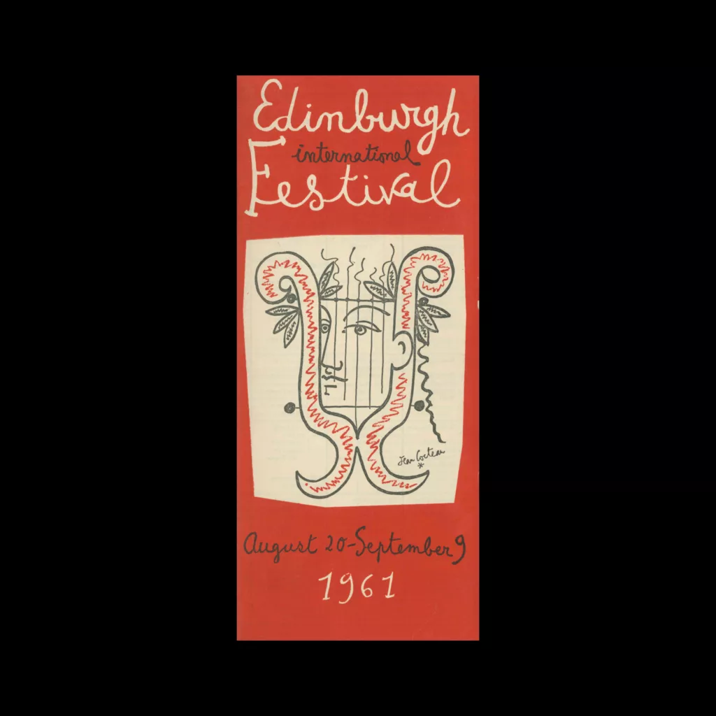 Edinburgh International Festival 1965, Programme Design, 1961