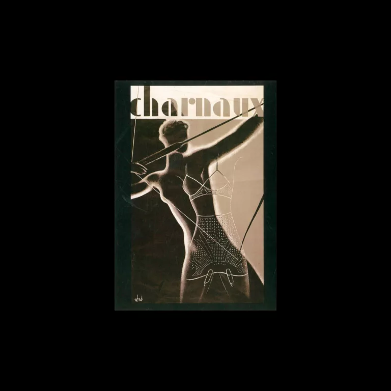 Postcard - Charnaux Corsets Poster (1936), Hans Schleger