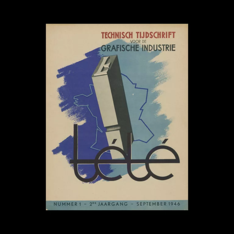 TeTe Technisch Tijdschrift voor de Grafische Industrie, 2e Jaargang No. 1, September 1946