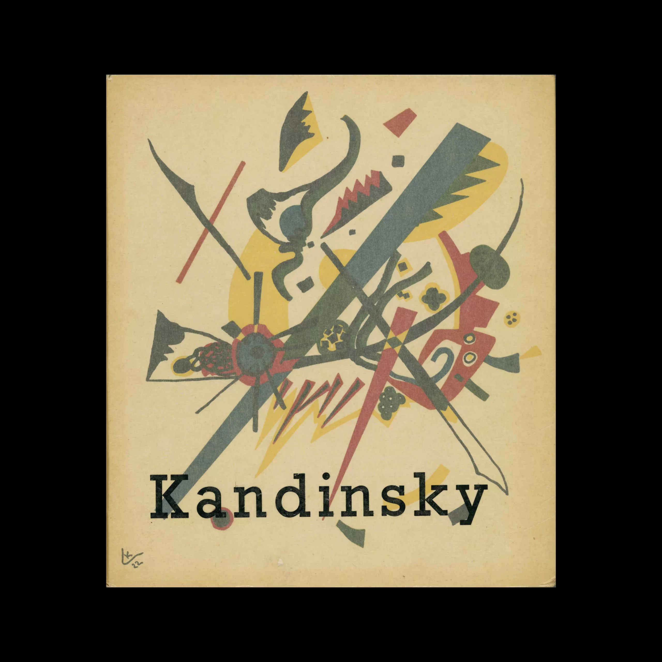Wassily Kandinsky, Paris Maeght, 1951. Designed by Max Bill