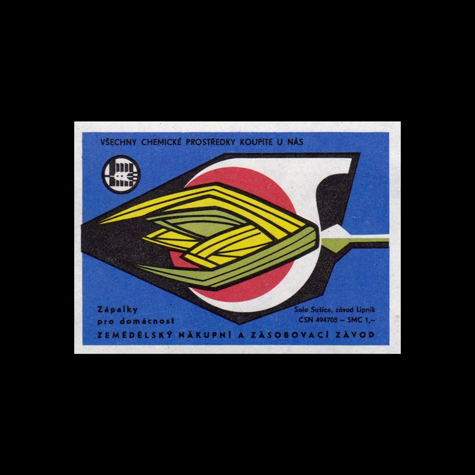 Agricultural Czechoslovakian Matchbox Labels 1971 I jpg webp