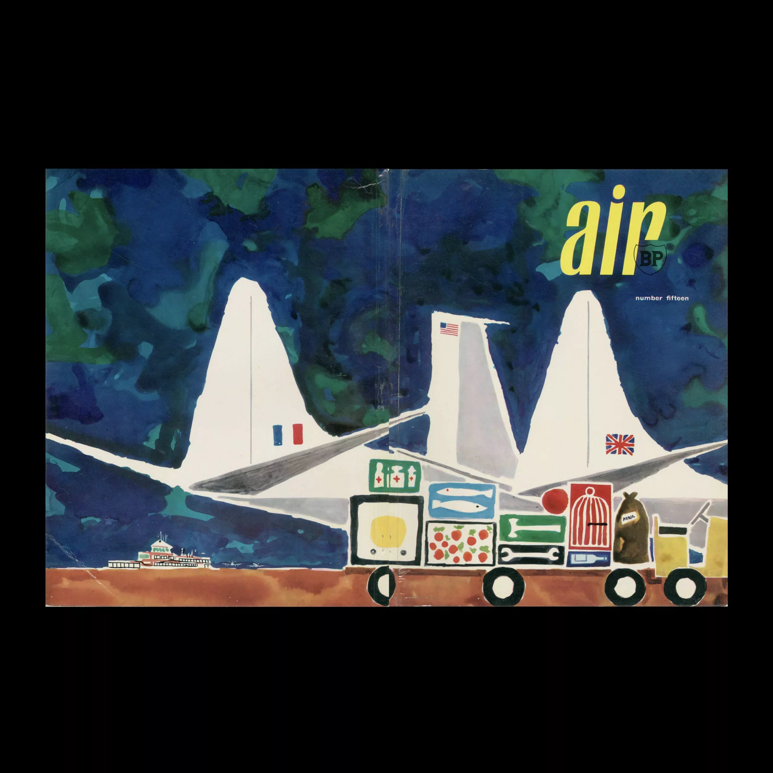 Air BP, 15, 1960s. Designed by Design Partnership Ltd