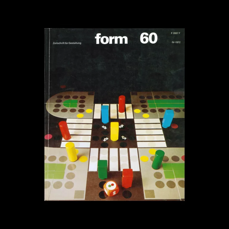 Form, Internationale Revue 60, 4, 1972