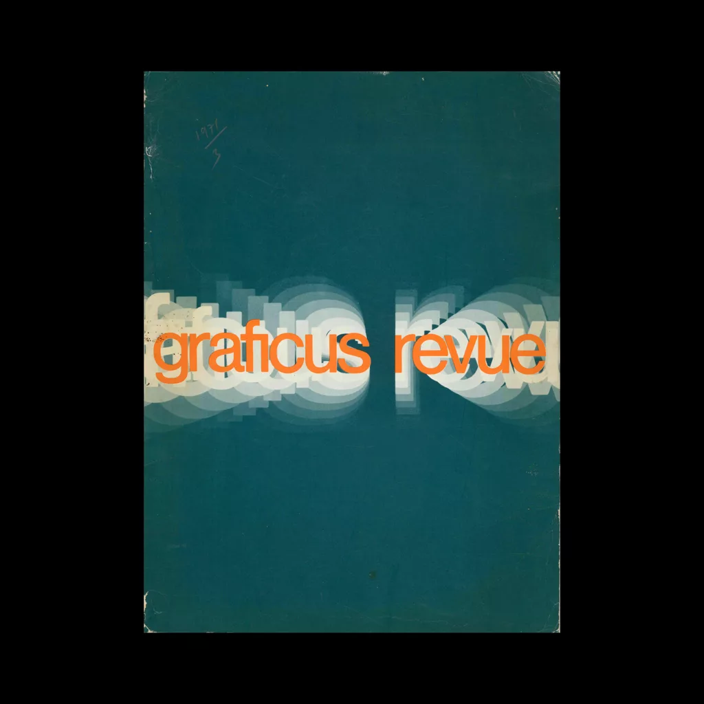 Graficus Revue, 03, August 1971