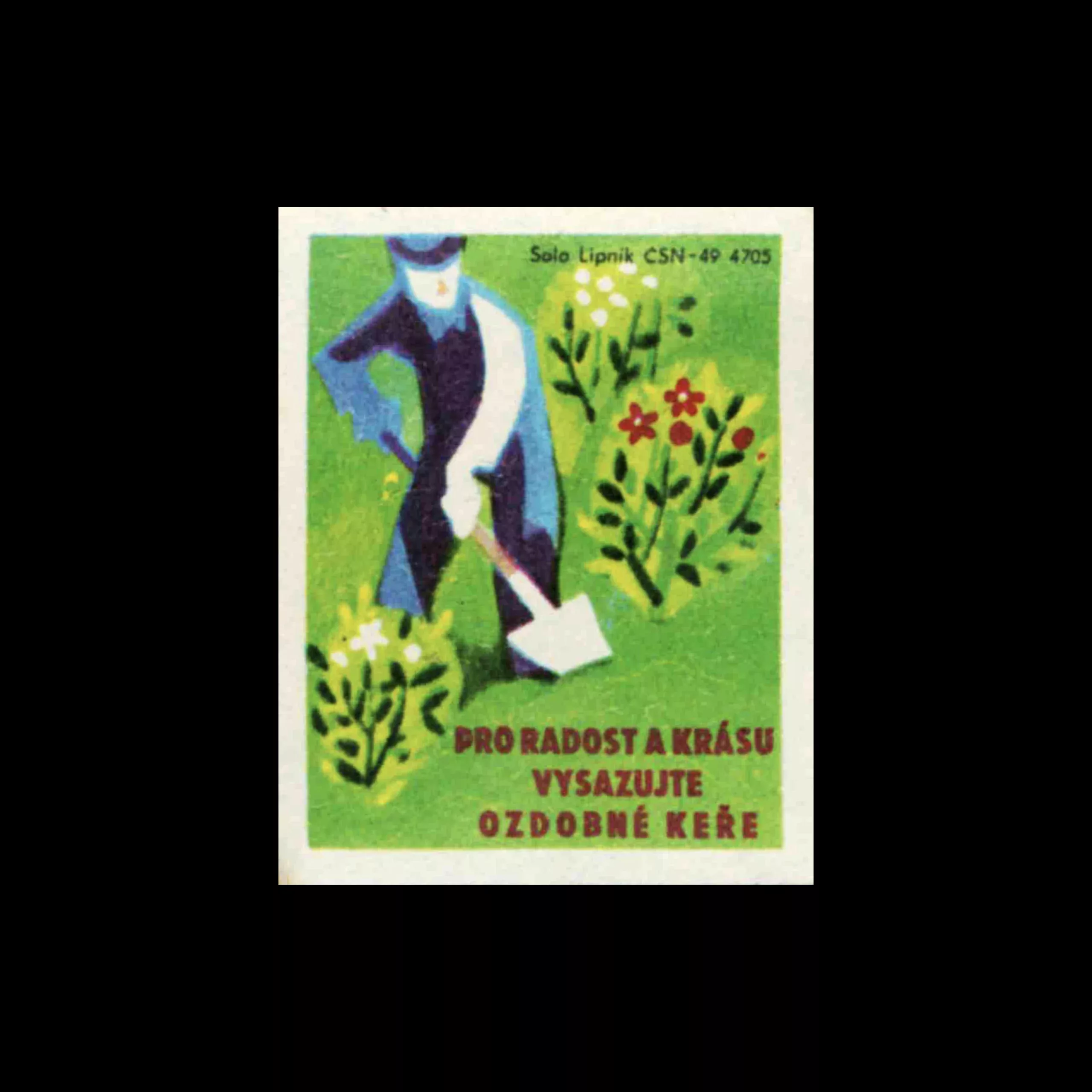 Nature and Residential Czech Matchbox Labels 1970 16 scaled webp