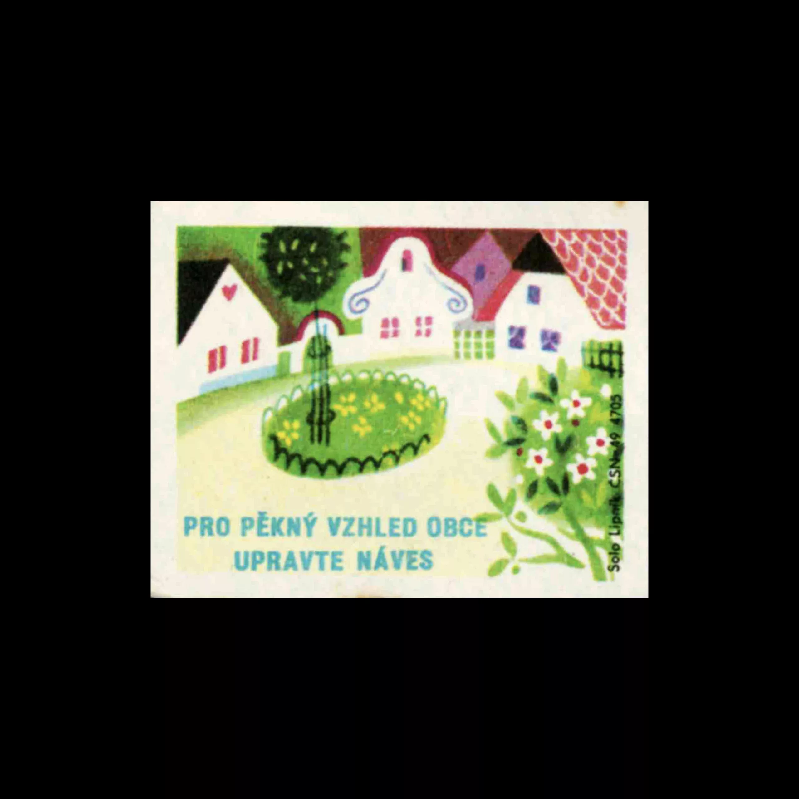 Nature and Residential Czech Matchbox Labels 1970 23 scaled webp