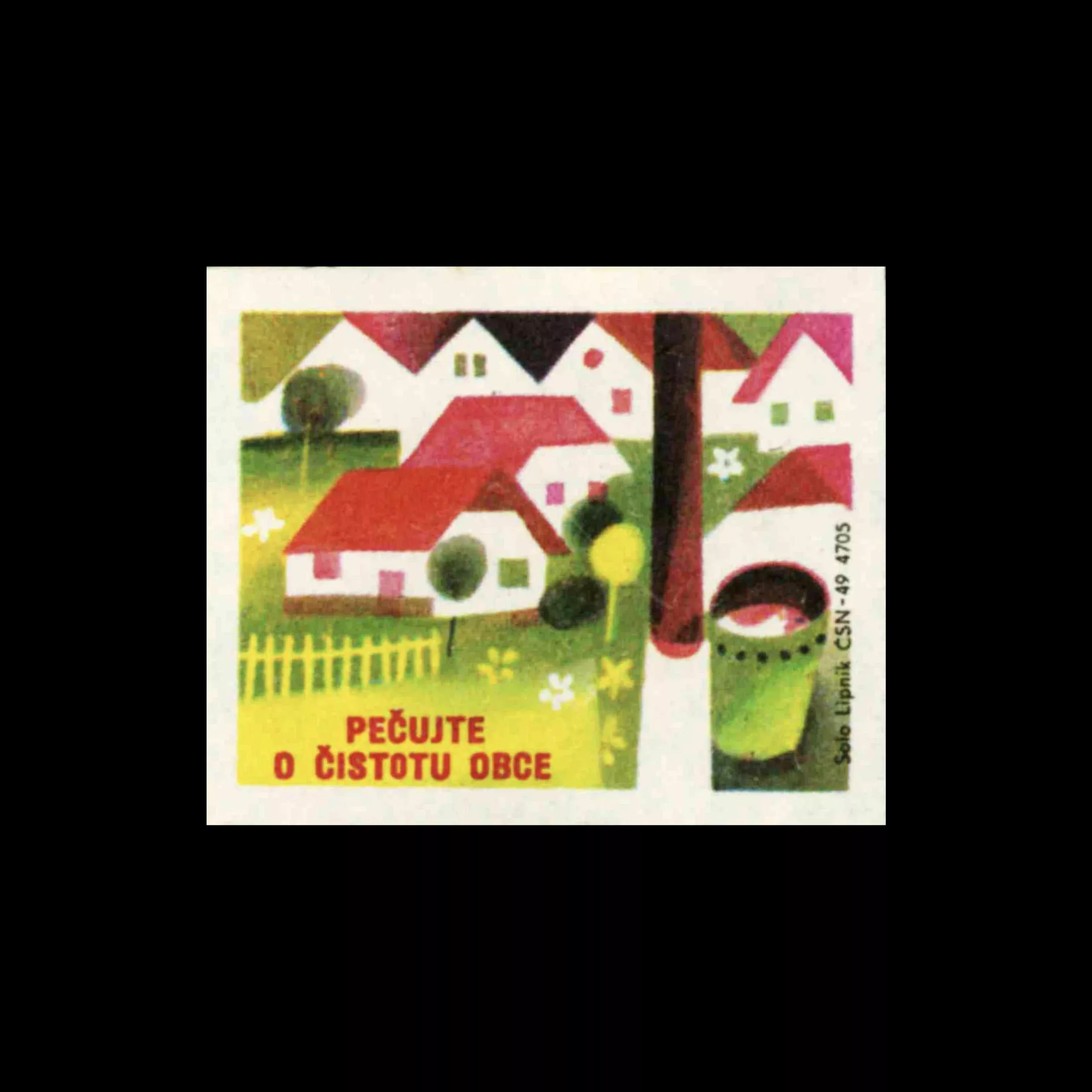 Nature and Residential Czech Matchbox Labels 1970 24 scaled webp