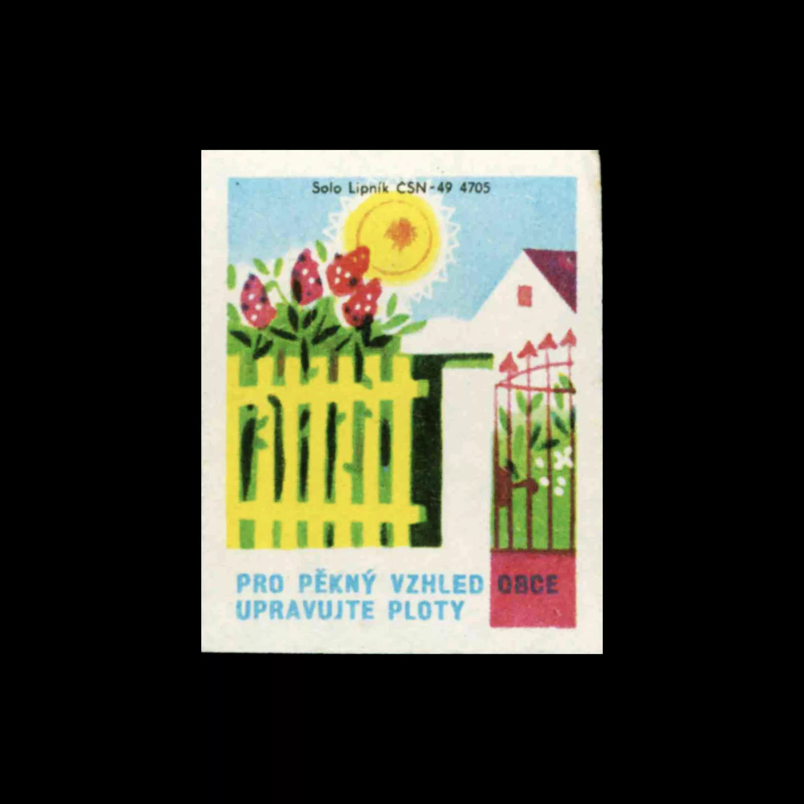 Nature and Residential Czech Matchbox Labels 1970 6 scaled webp