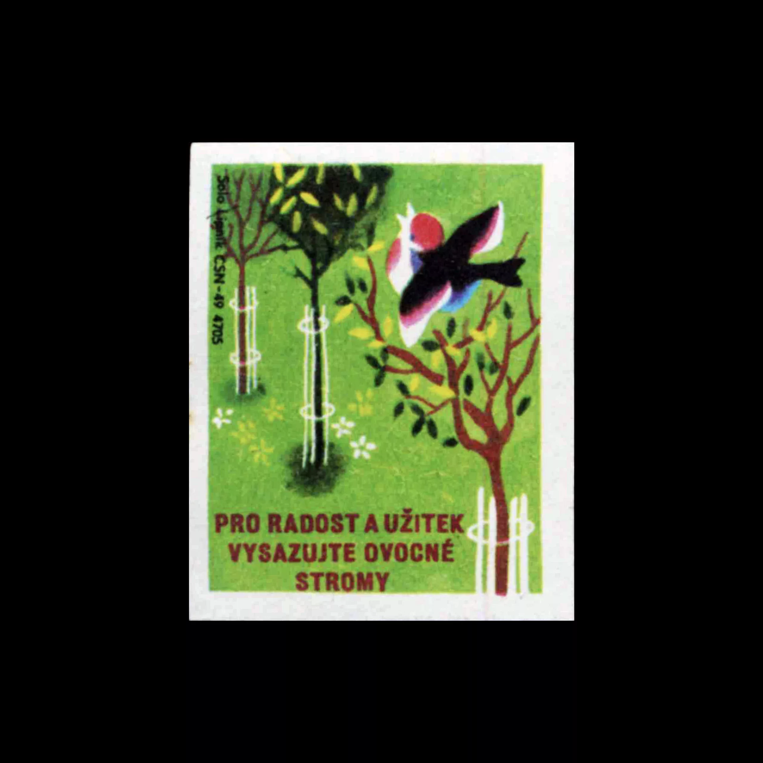 Nature and Residential Czech Matchbox Labels 1970 8 scaled webp