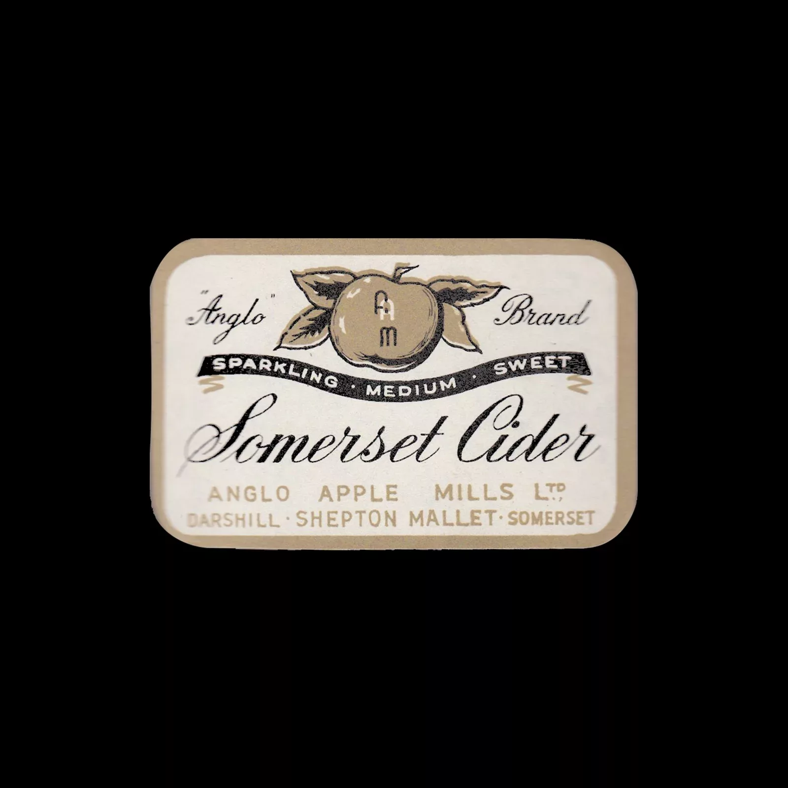 Somerset Cider, Drink Label