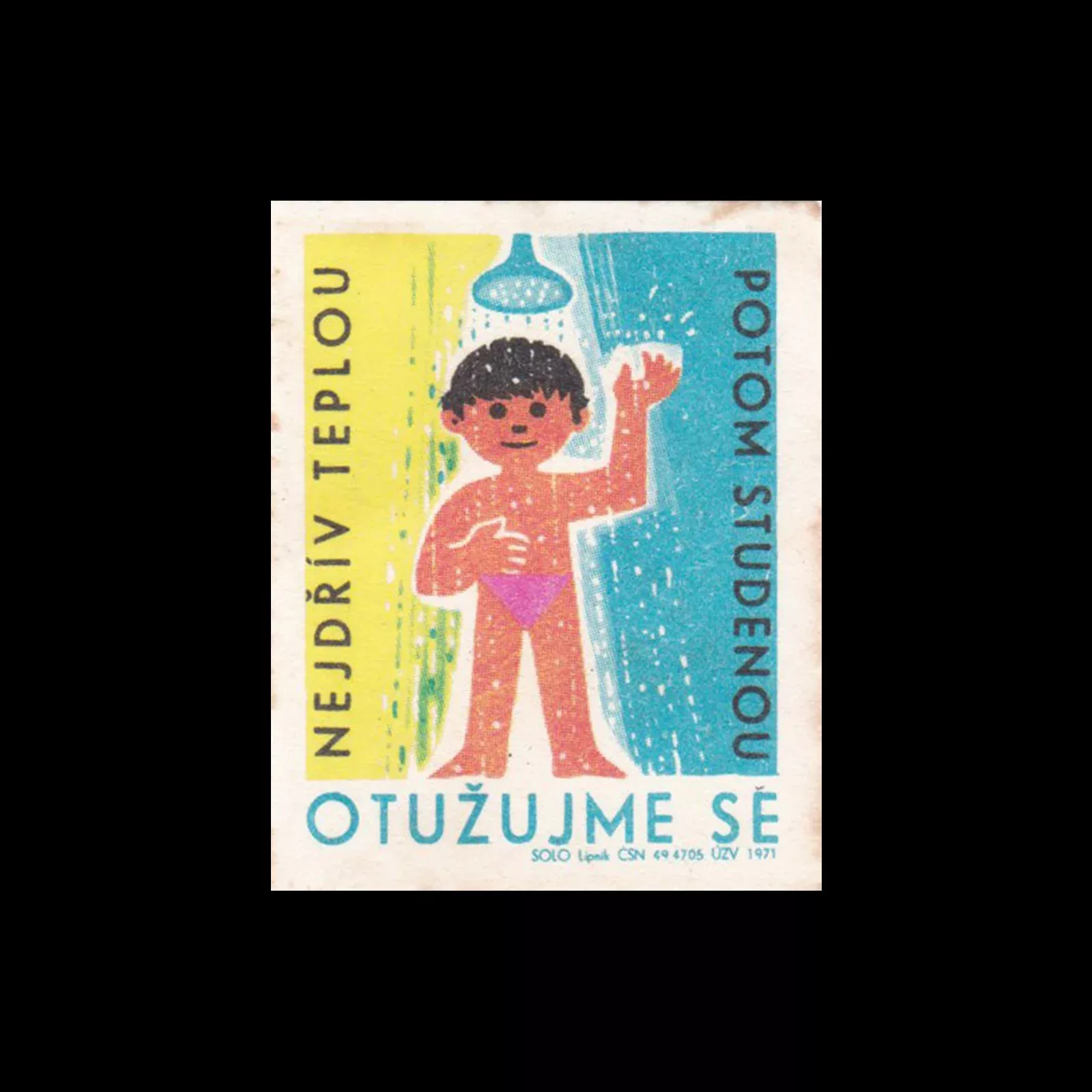We Are Learning, Czech Matchbox Labels, 1971