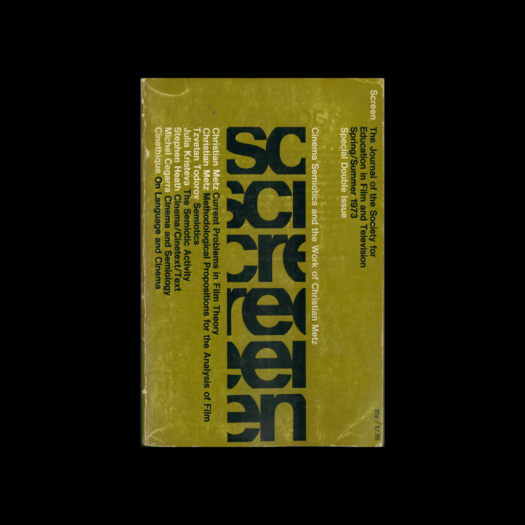 Screen, Journal of the Society for Education in Film and Television, Spring/Summer 1973