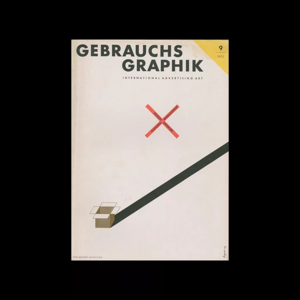 Gebrauchsgraphik, 09, 1952