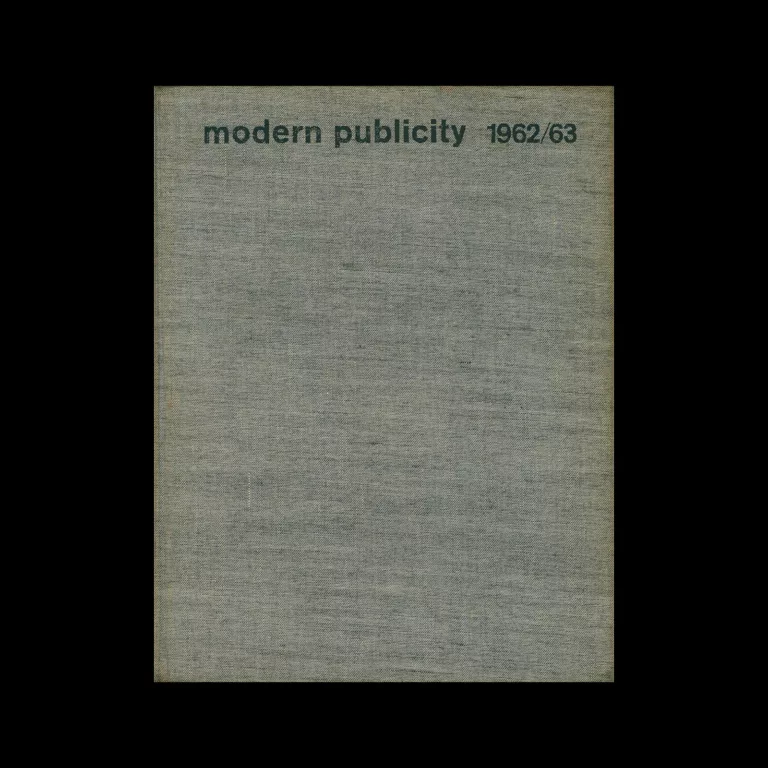 Modern Publicity Vol 29, 1962-63, Studio Publications, 1963