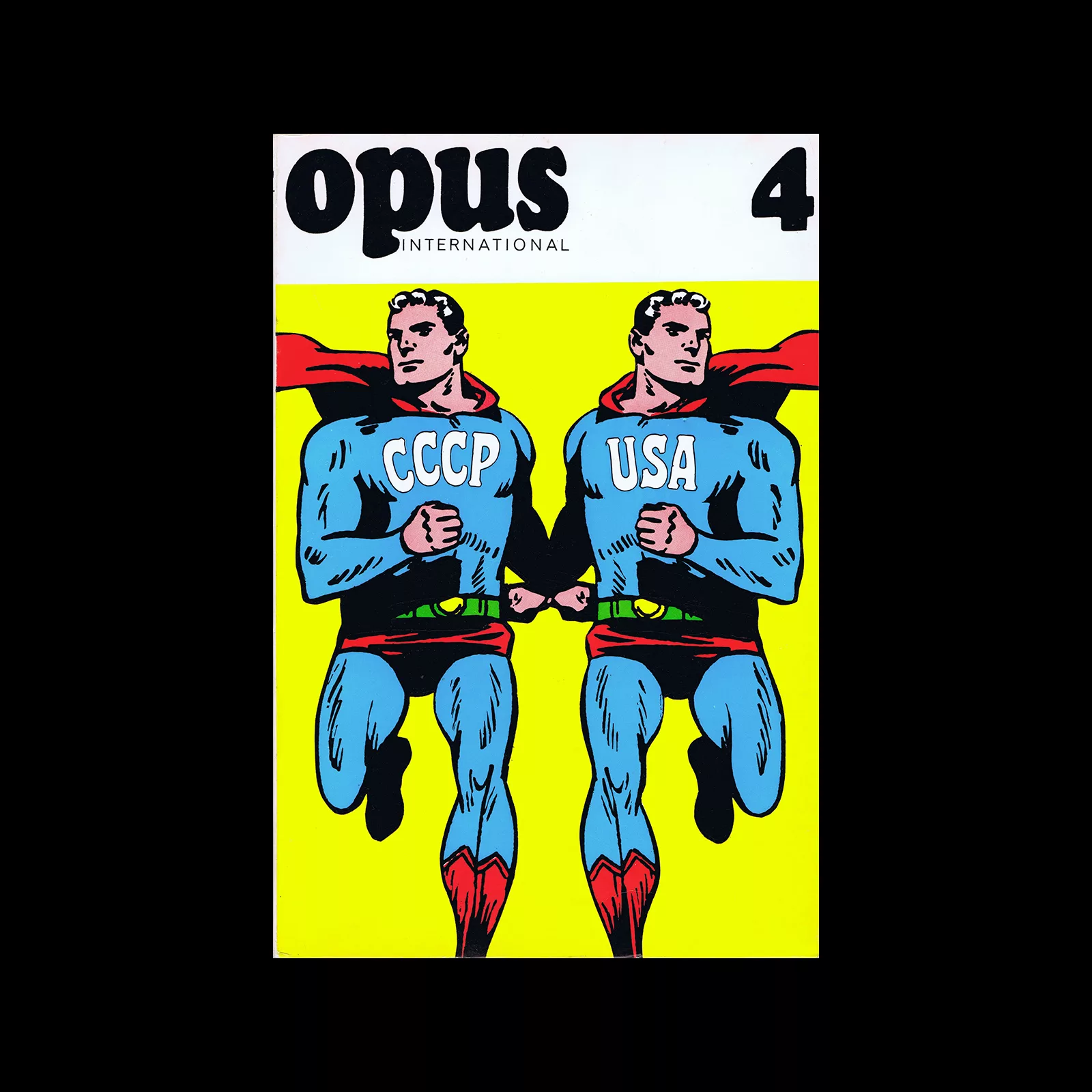 Opus International, 4, 1967. Cover design by Roman Cieślewicz