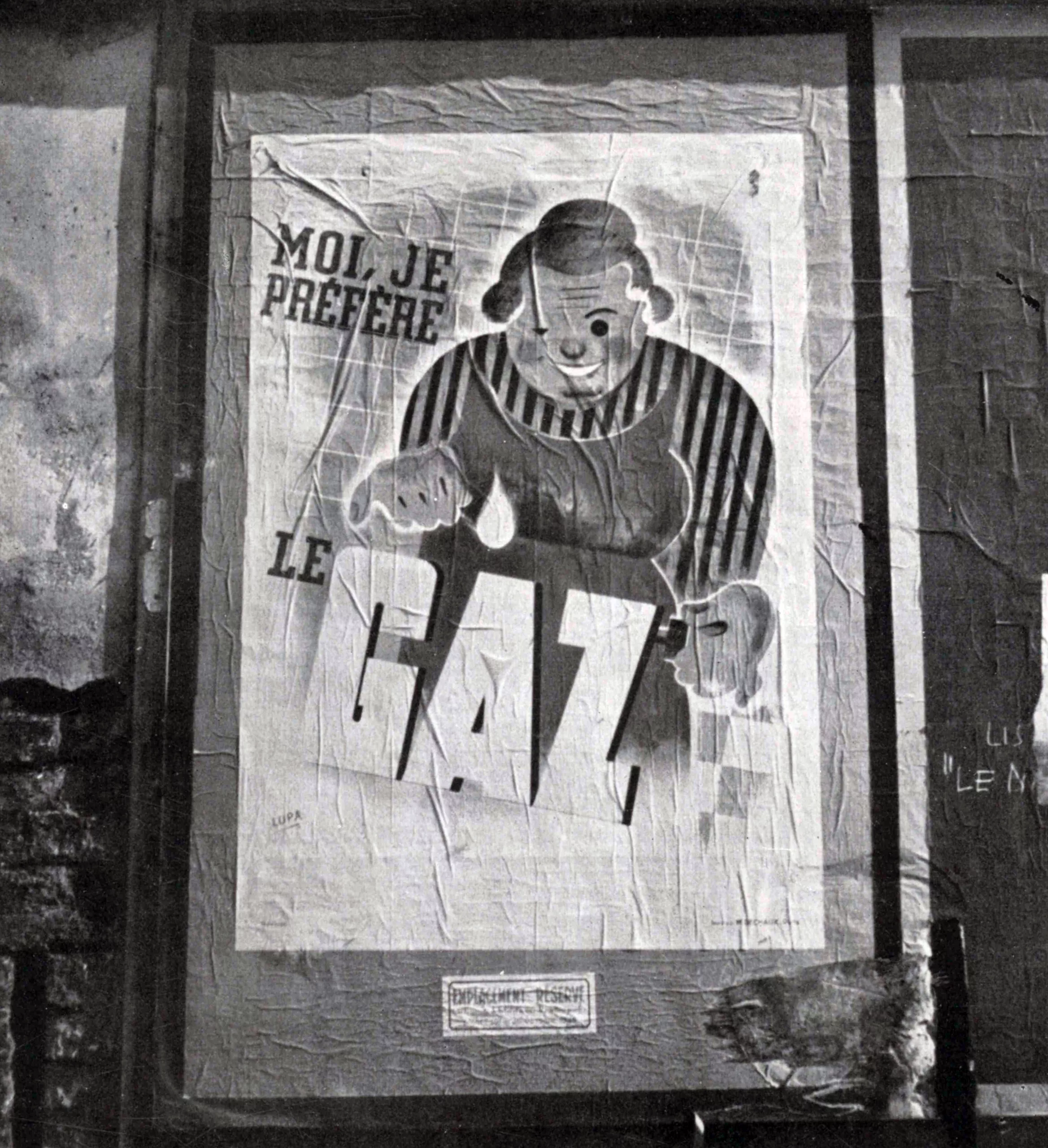 Analysis of Paris Poster Hoardings - Photograph by Maywald, Paris