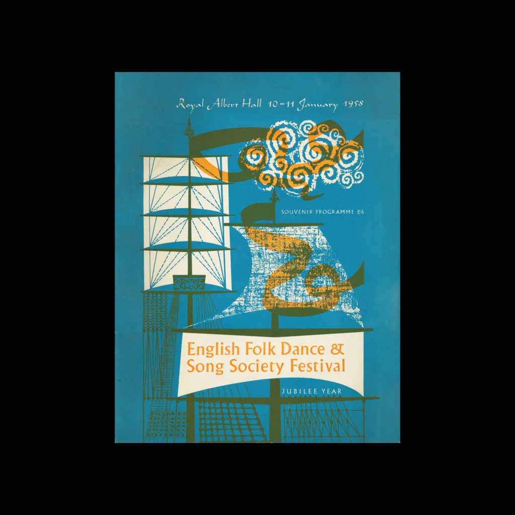 English Folk Dance & Song Society Festival, Royal Albert Hall, 1958