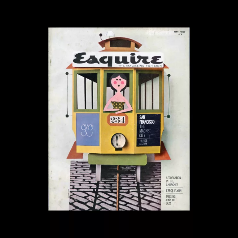 Esquire, 294, May 1958. Cover design by Jerome Kuhl