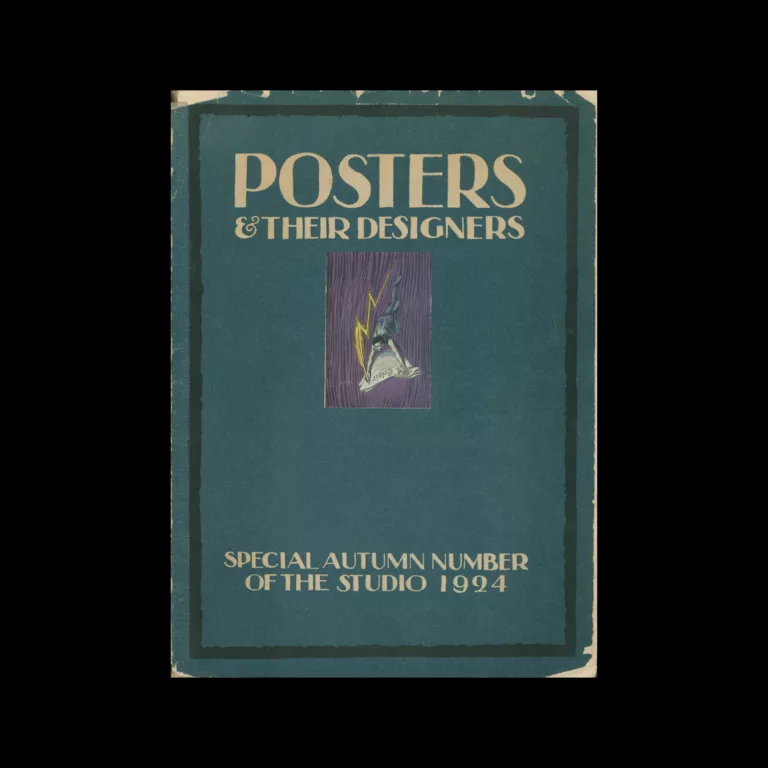 Posters & Their Designers, The Studio, 1924