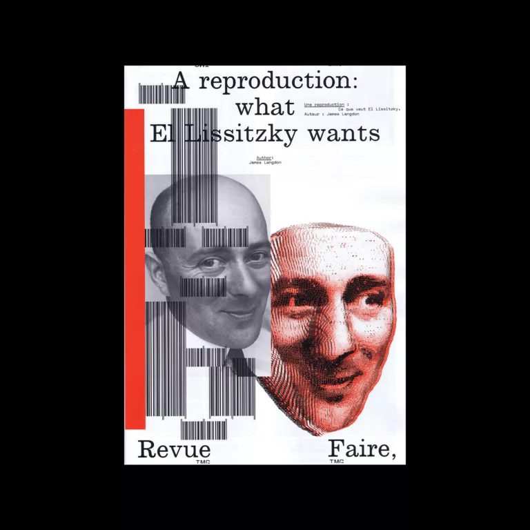 Revue Faire, n°16 — A reproduction: what El Lissitzkzy wants, 2019