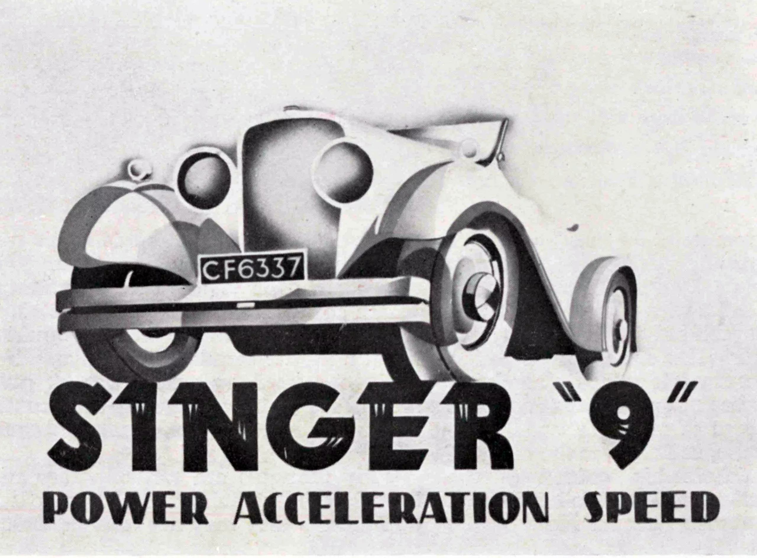 Singer 9 Poster deisgned by George Plante
