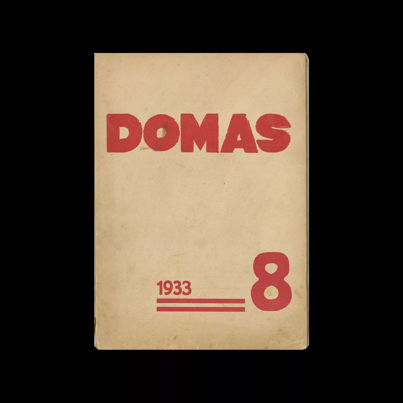 Domas, 8, 1933