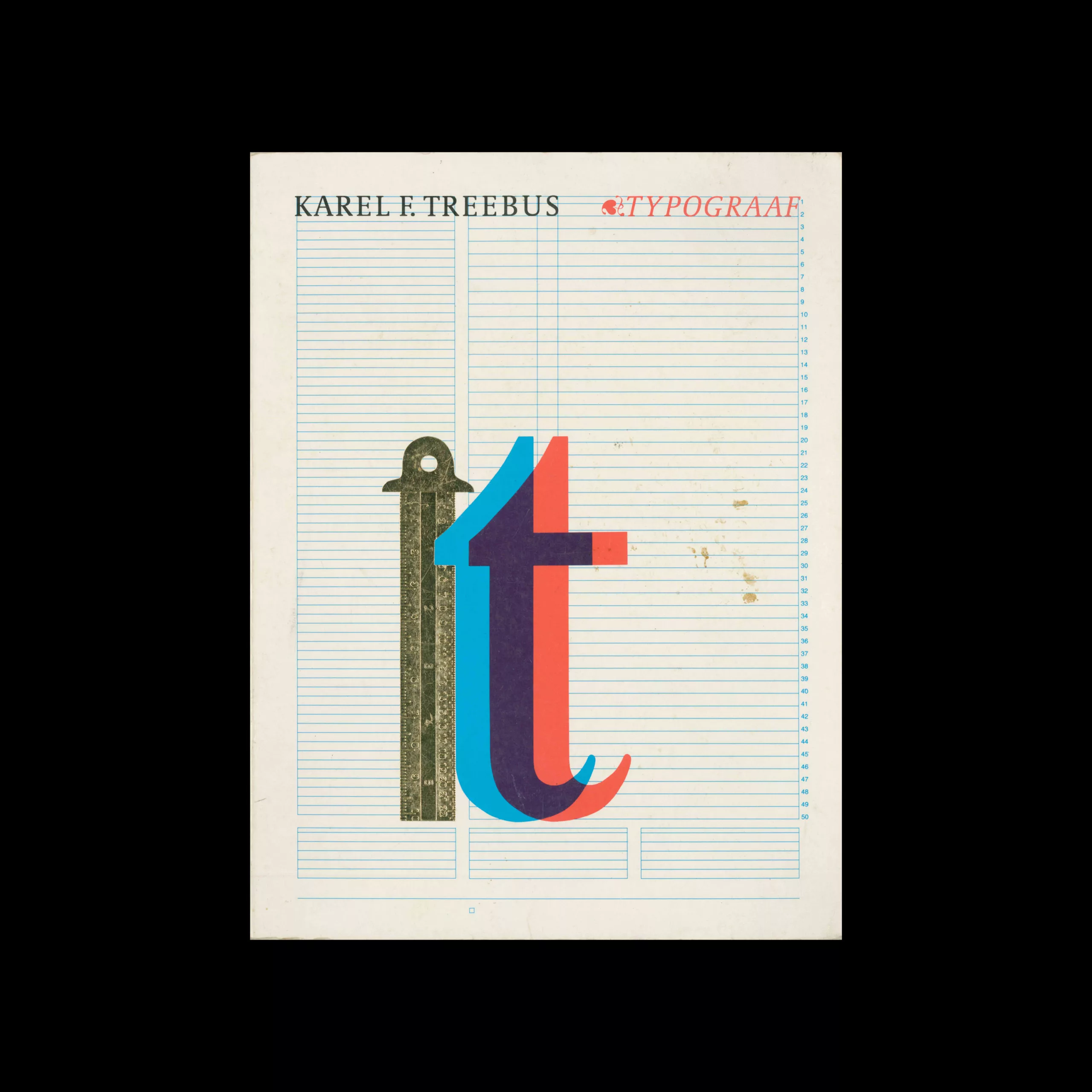 Karel F. Treebus, Typograaf, Staatsuitgeverij, 1986