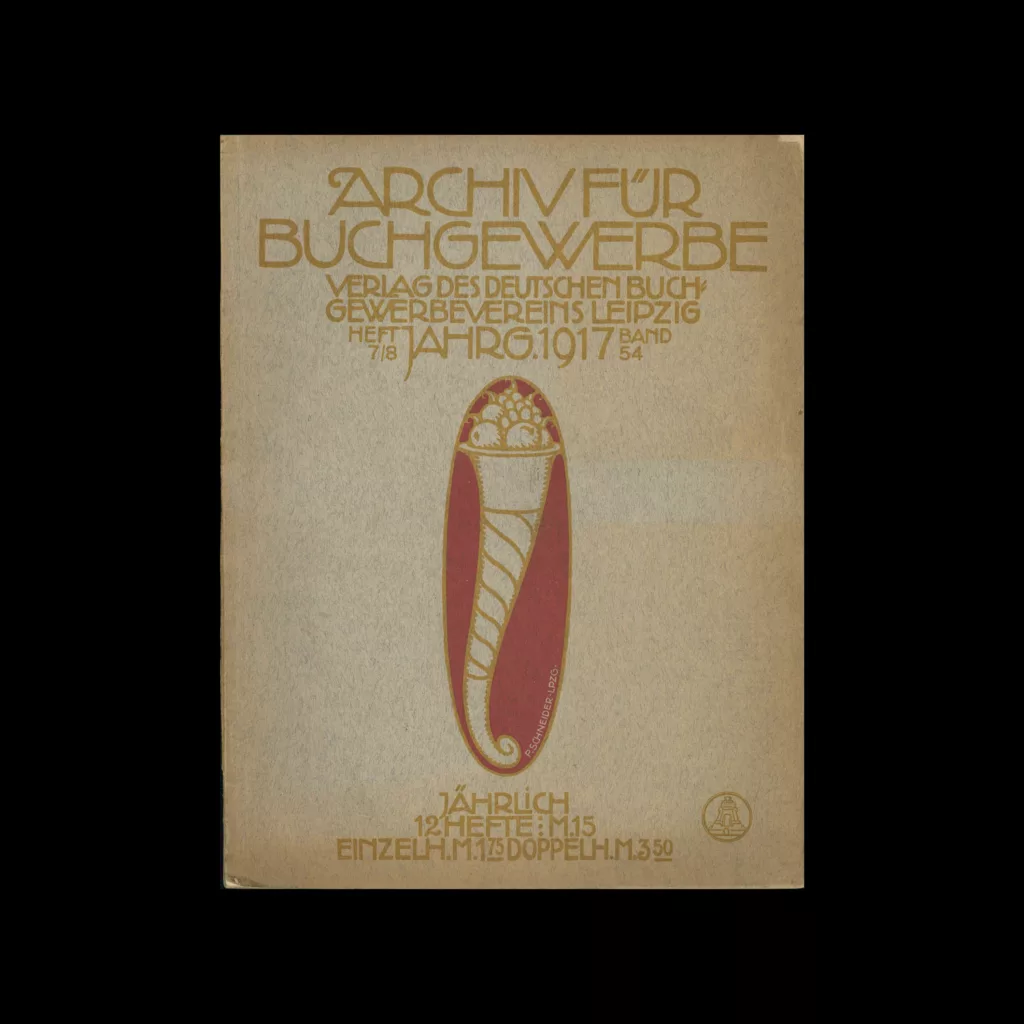 Archiv für Buchgewerbe und Gebrauchsgraphik, Vol 54, No 07-08, 1917