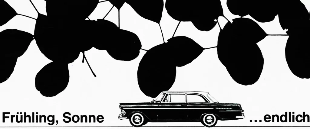 Oskar Reiner’s, Automotive Publicity by Carl Heussner, 1962