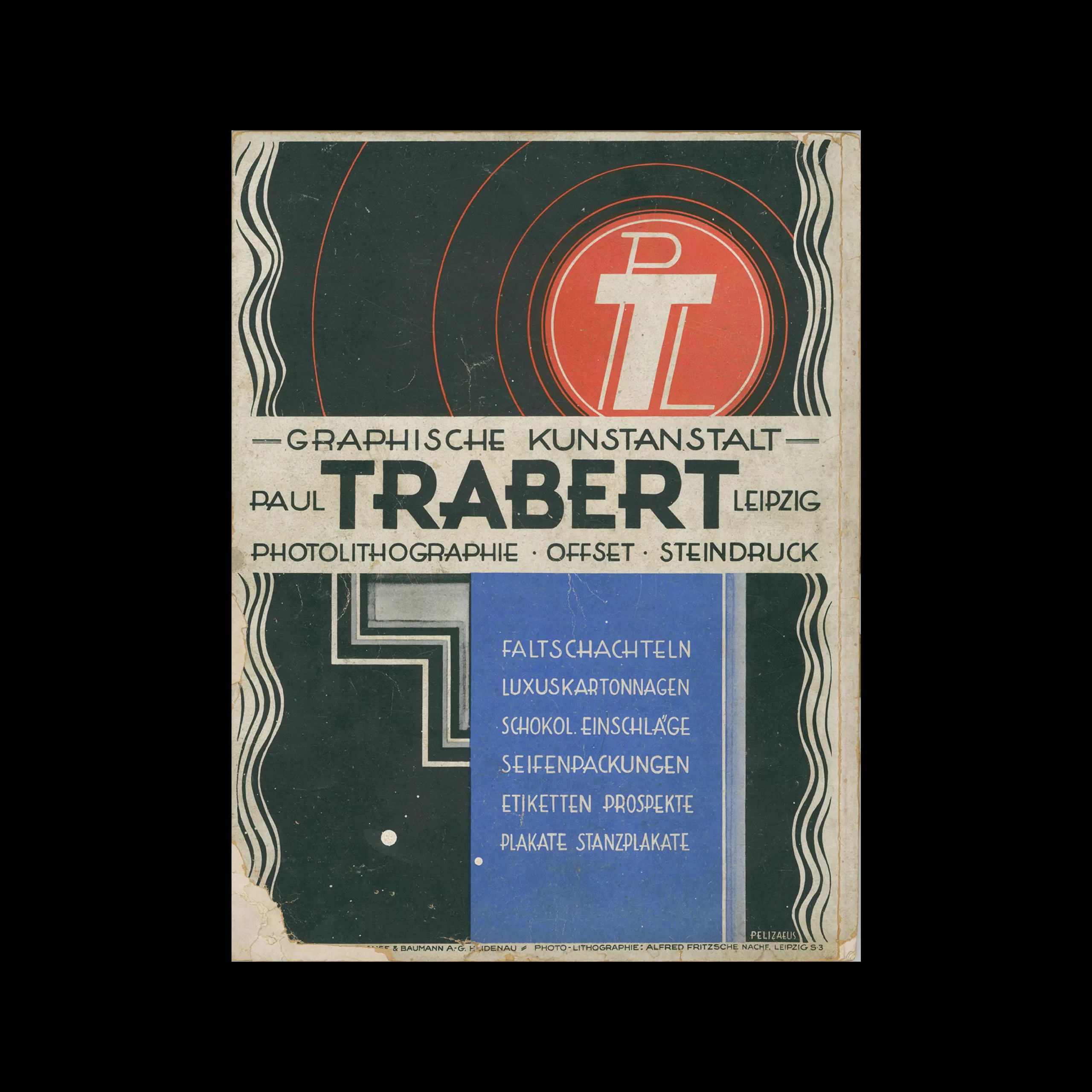 Gebrauchsgraphik, 10, 1931 Back Cover