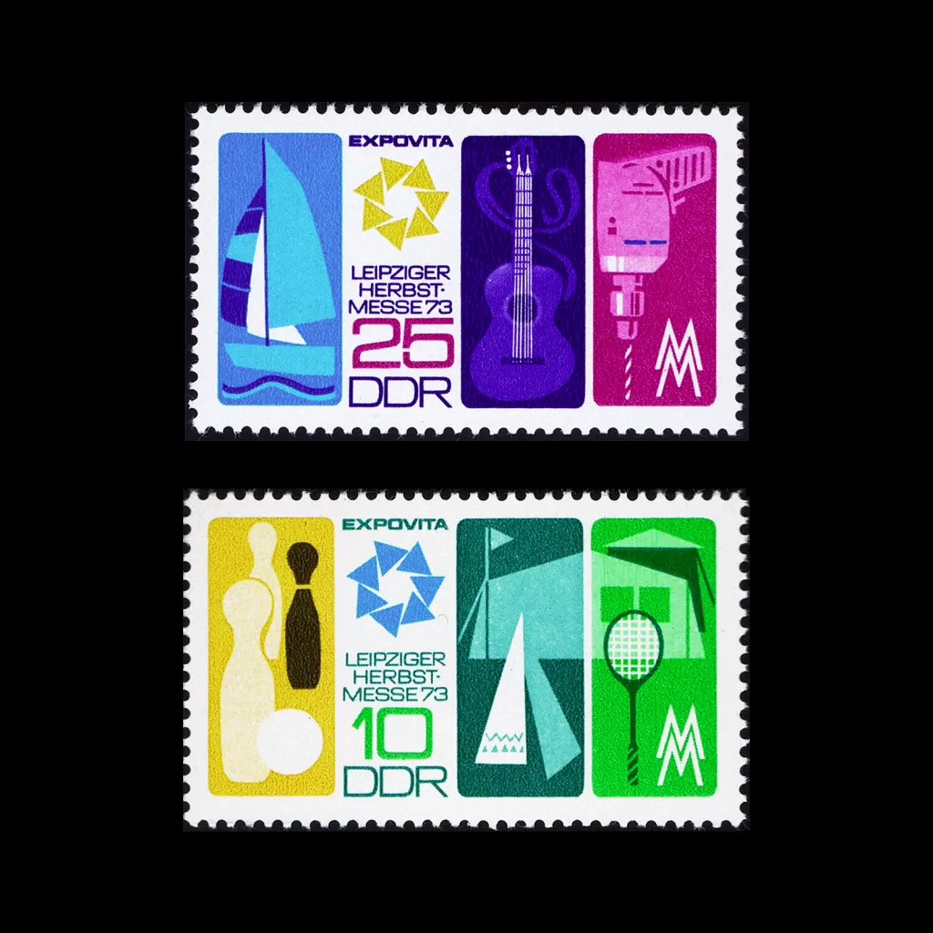 Leipzig Autumn Fair 1973, Germany, Federal Republic Stamp, 1973