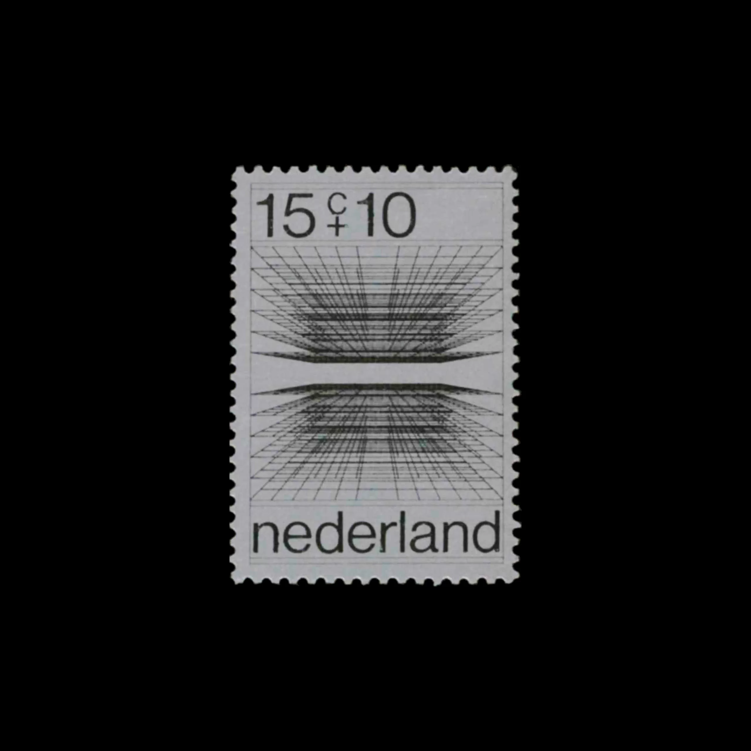 Social Welfare Funds, Netherlands Stamps, 1970. Designed by Ootje Oxenaar