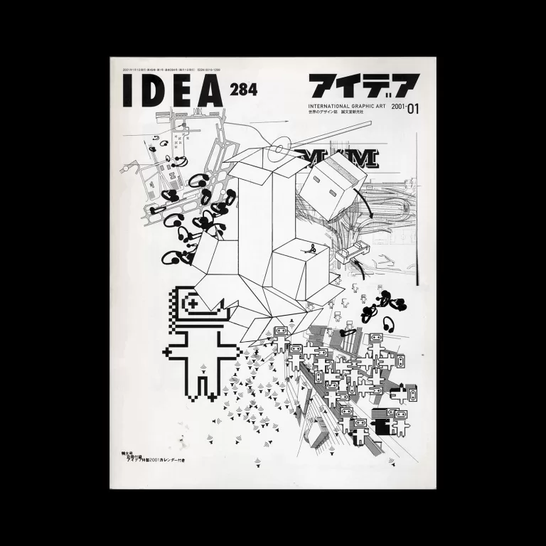 Idea 284, 2001. Cover design by M/M (PARIS)
