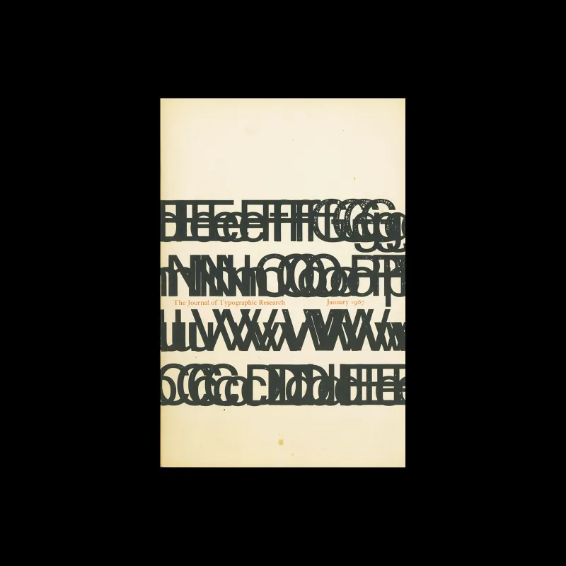 Visible Language (The Journal of Typographic Research, Vol 01, 01, January 1967