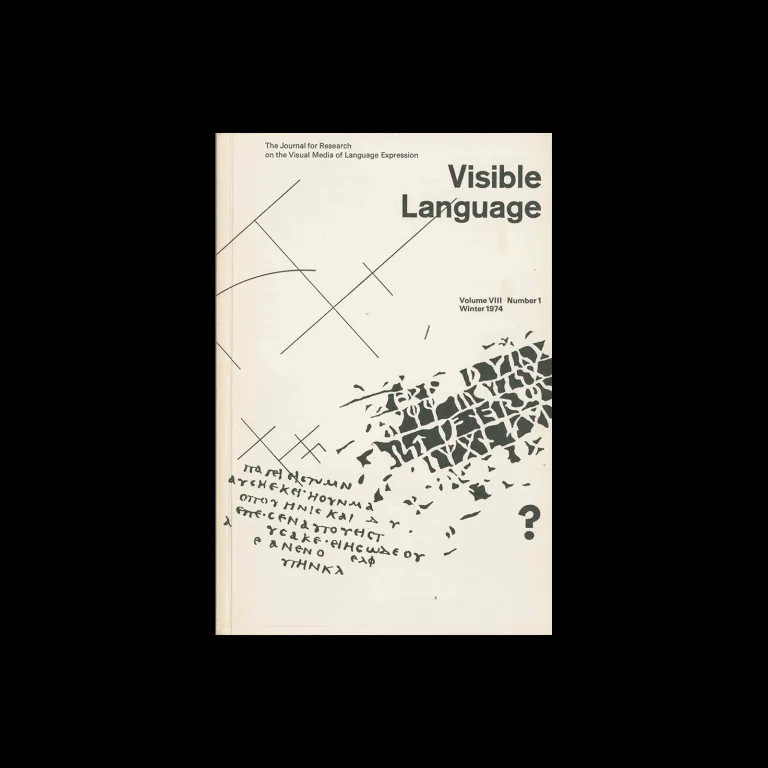 Visible Language, Vol 08, 01, Winter 1974