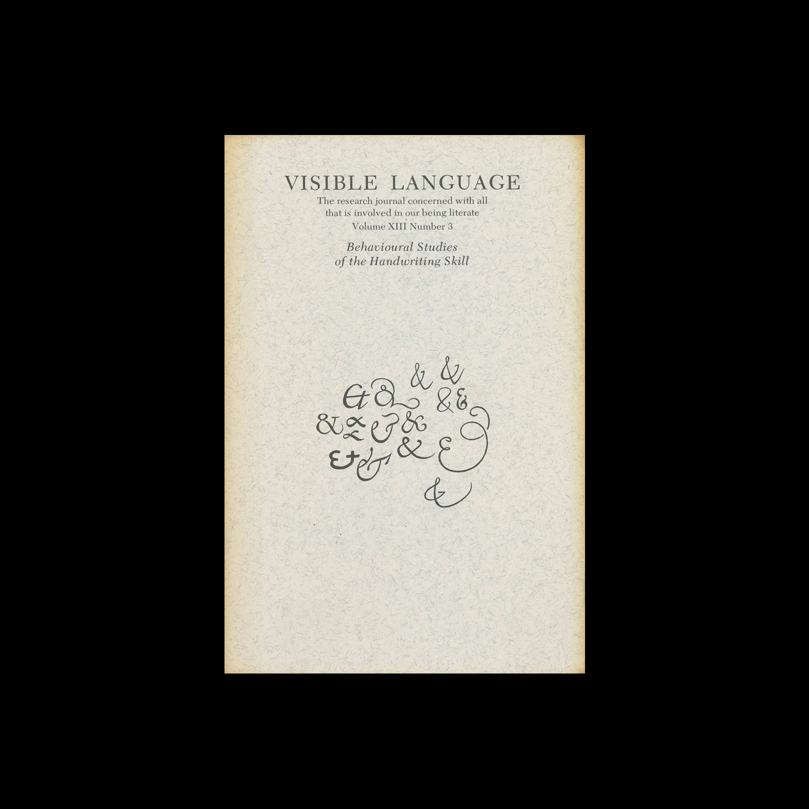 Visible Language, Vol 13, 03, 1979