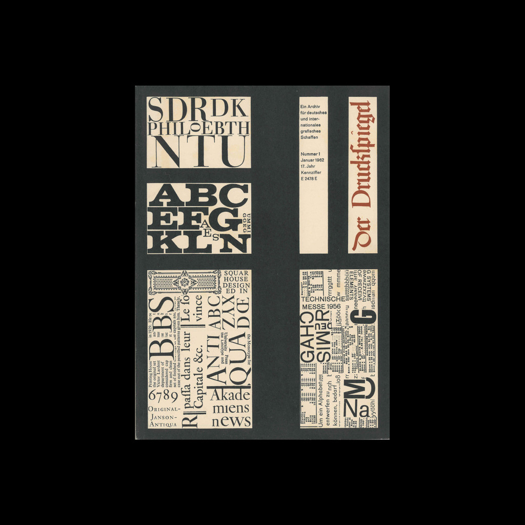 Der Druckspiegel, 01, January 1962