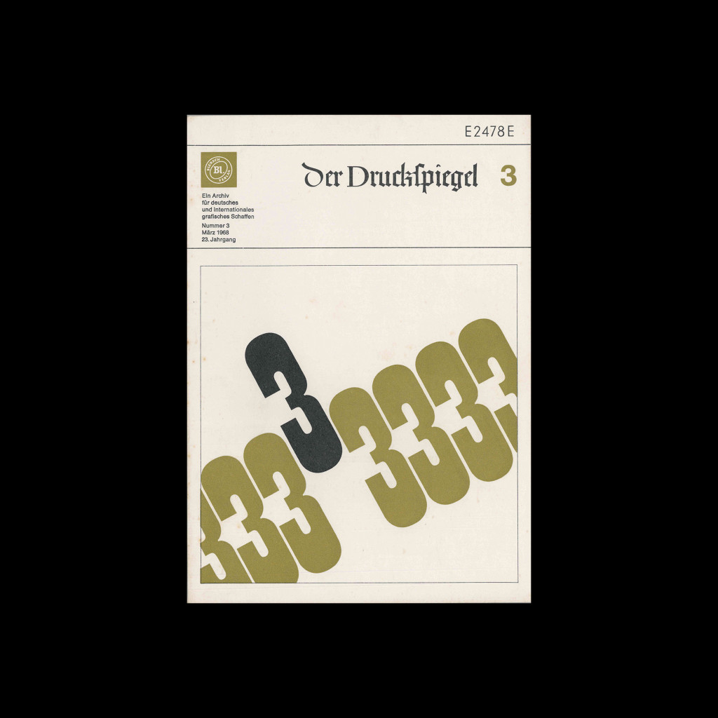 Der Druckspiegel, 03, March 1968
