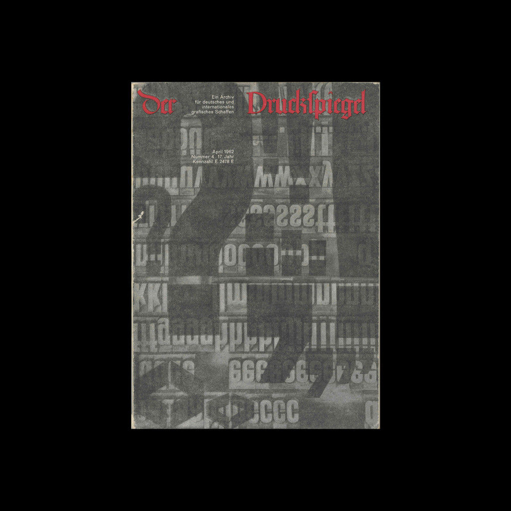 Der Druckspiegel, 04, April 1962