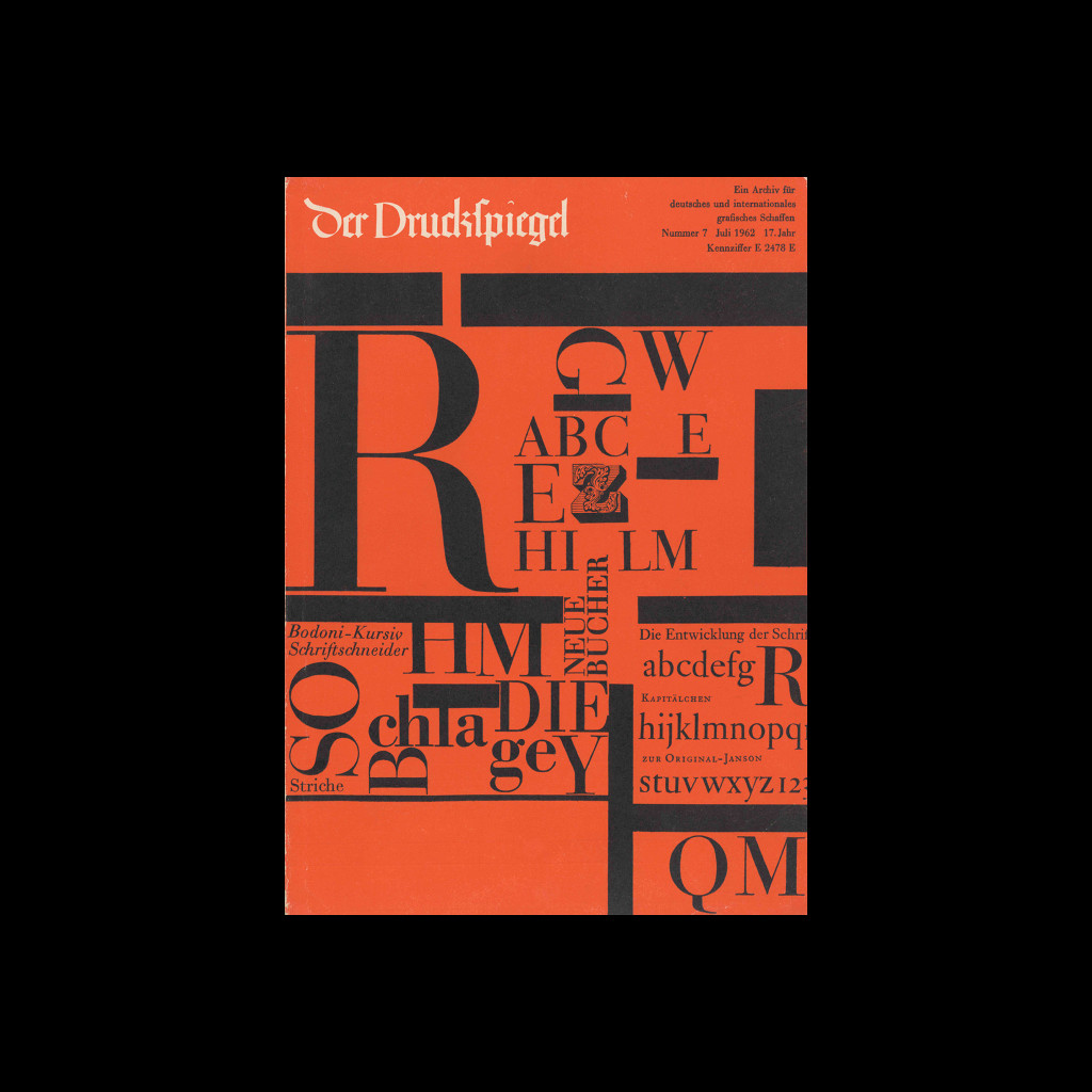 Der Druckspiegel, 07, July 1962