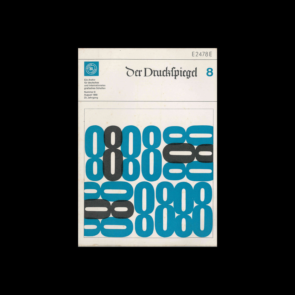 Der Druckspiegel, 08, August 1968
