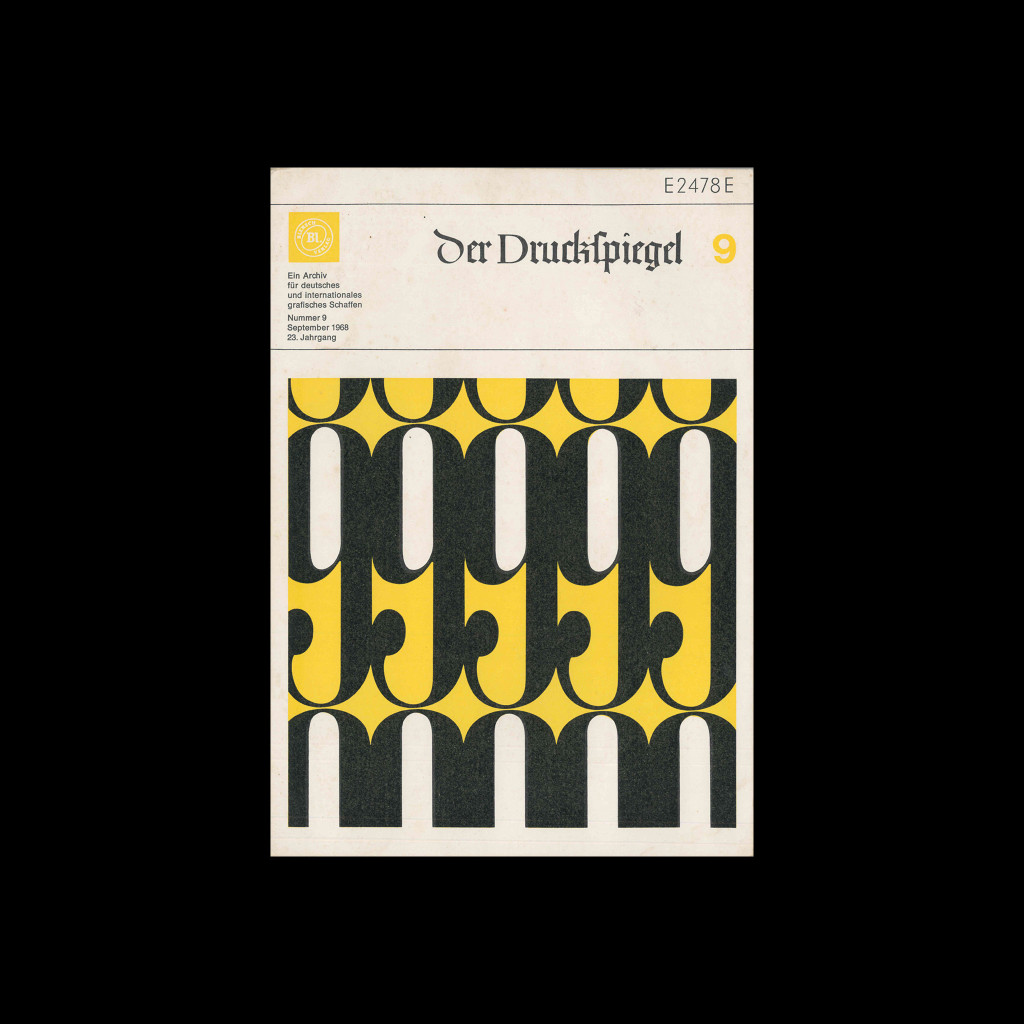 Der Druckspiegel, 09, September 1968