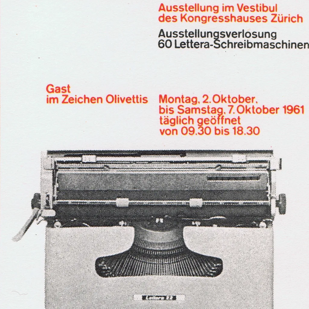 Swiss Posters from the 1961 Best Poster Award (Die besten Plakate des Jahres 1961)
