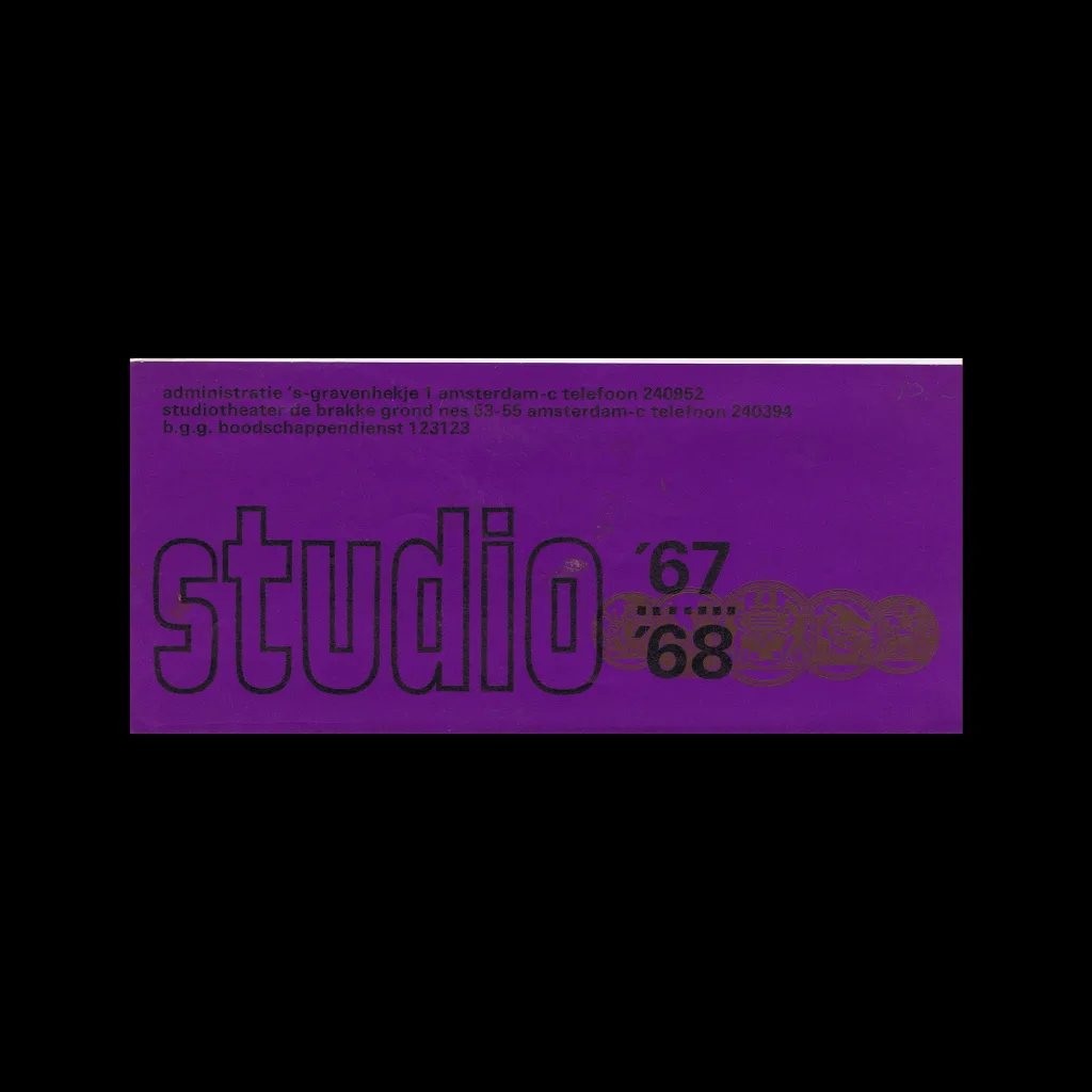 The Studio, Programme 1967-68
