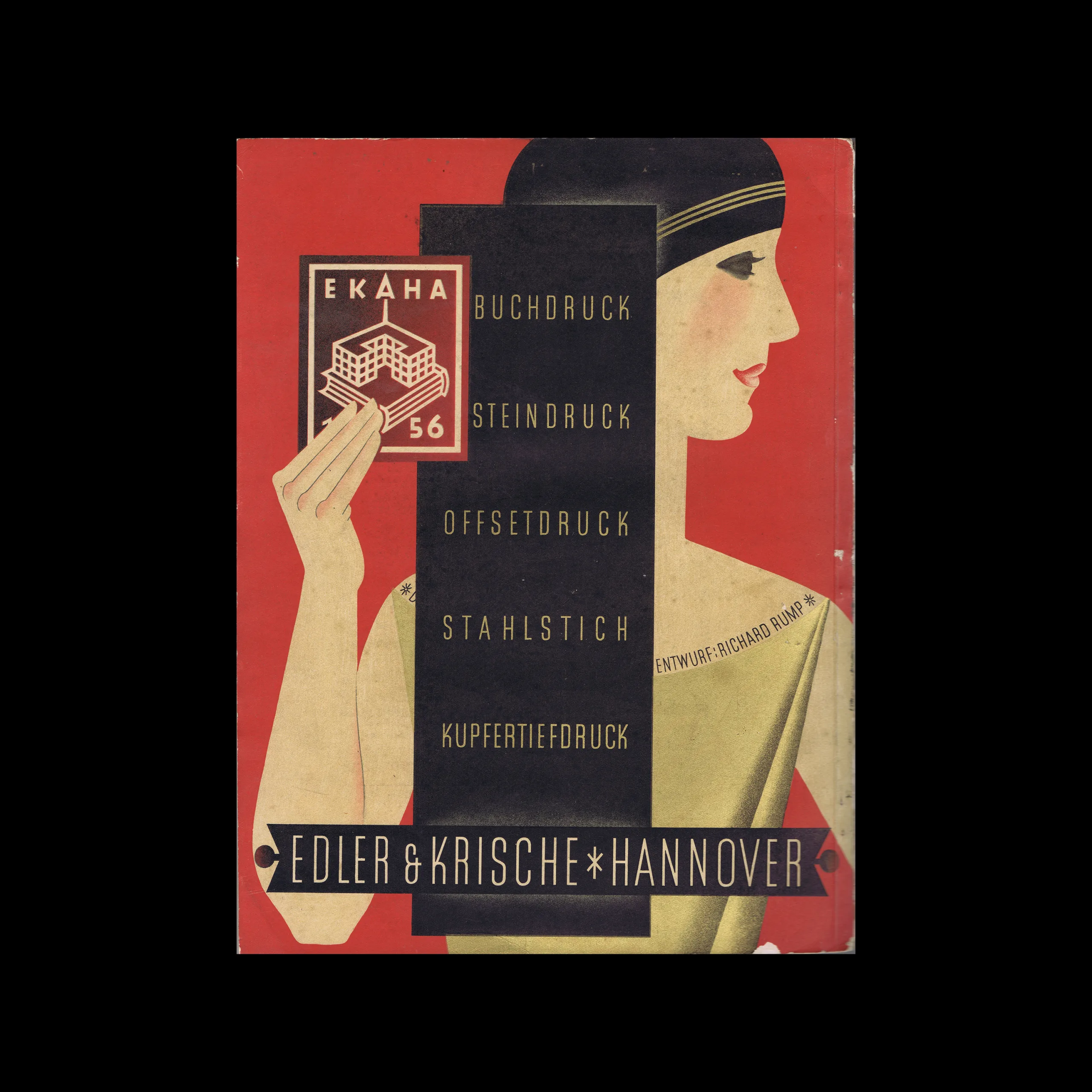 Gebrauchsgraphik, 04, 1926 2 Gebrauchsgraphik, 04, 1926. Cover design Richard Rump