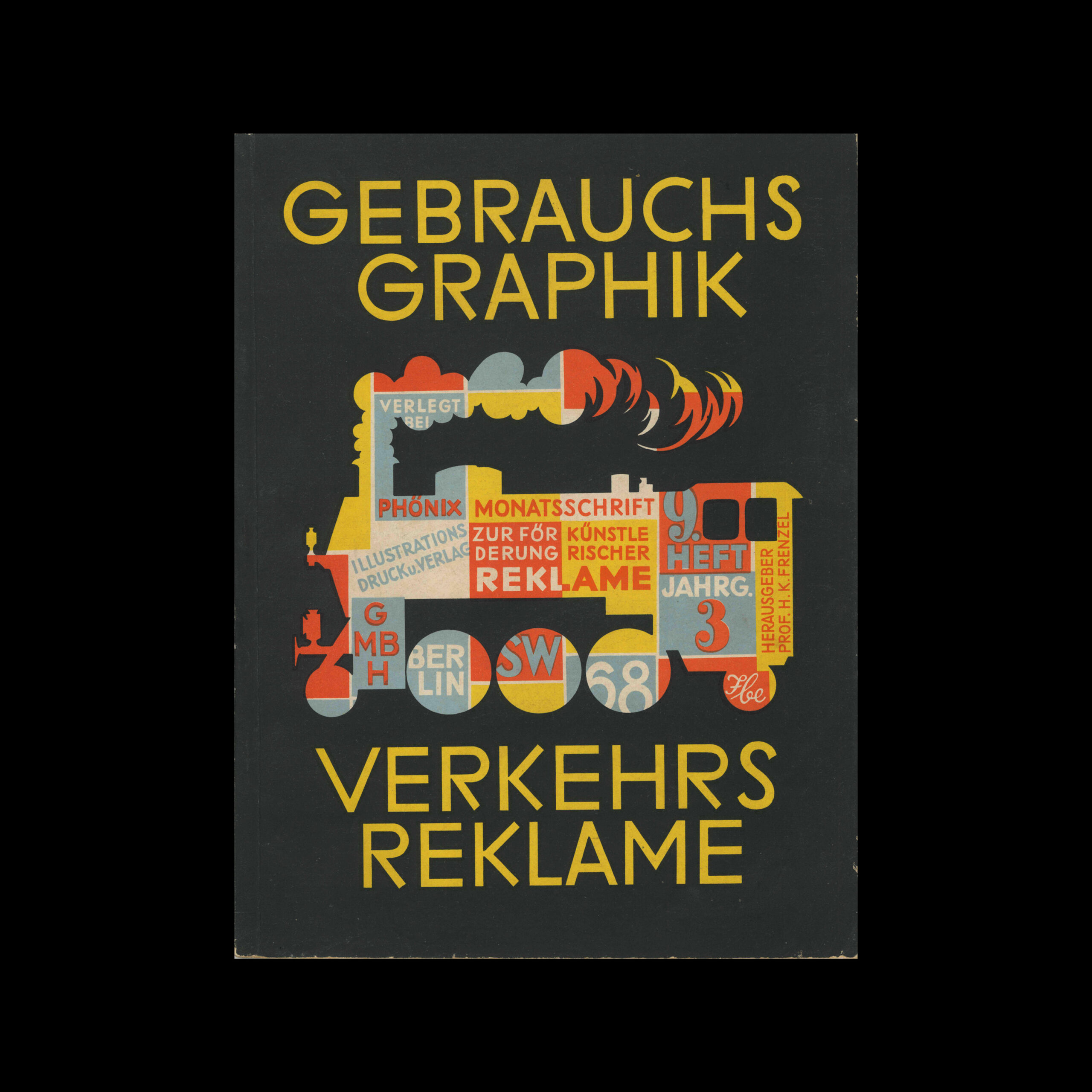 Gebrauchsgraphik, 09, 1926. Cover design by Hans Ibe