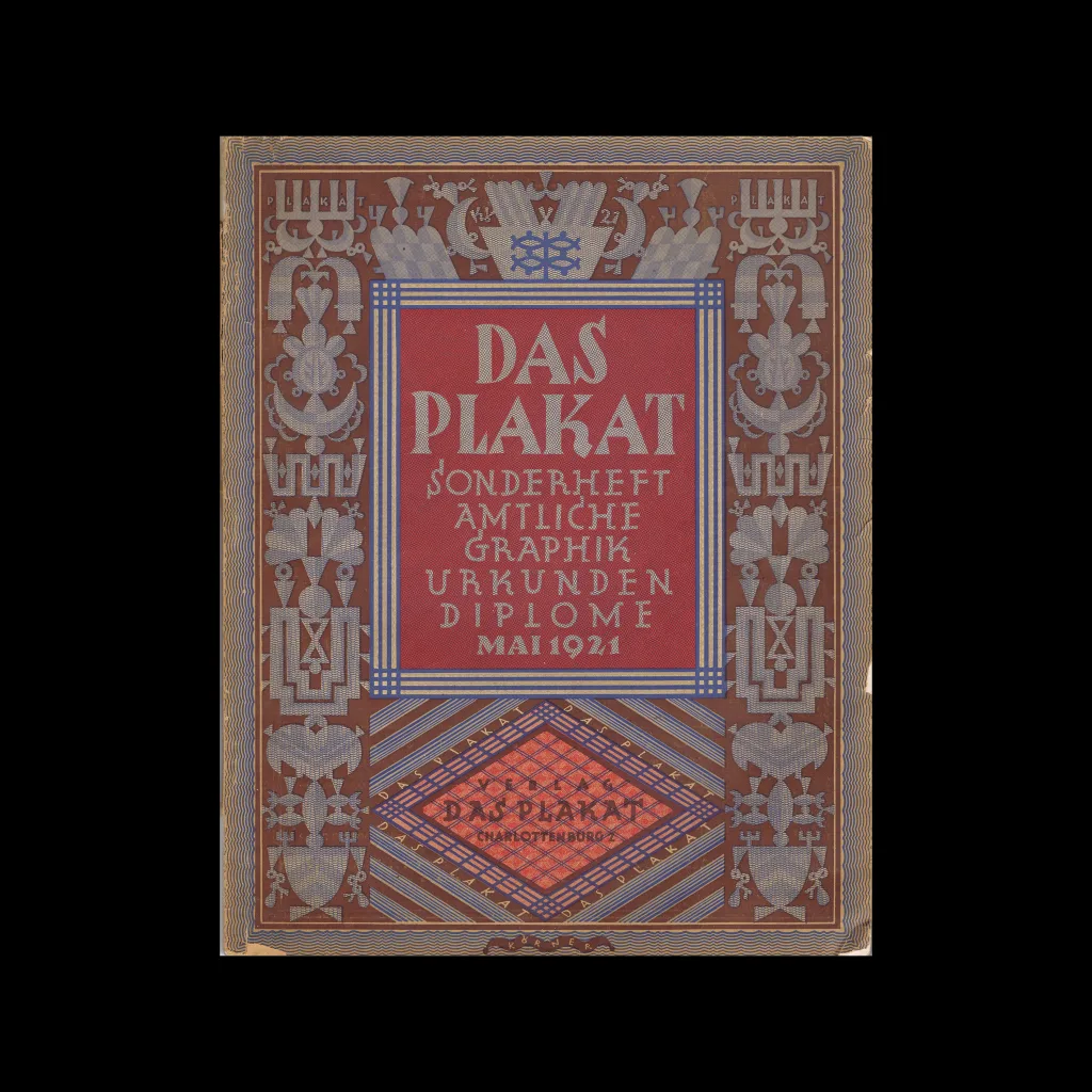 Das Plakat, Vol 12, No. 5, 1921